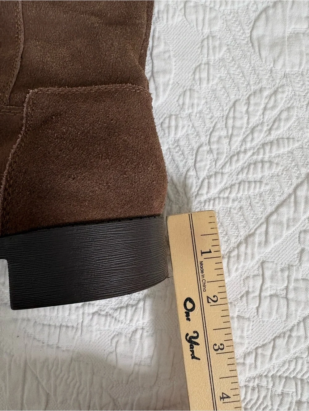 Torrid Women’s Tall Suede Lace-Back Riding Boots Brown over the knee 9W wide